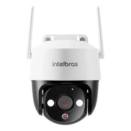 Câmera Inteligente Im7 + 3mp De Resolução Branca Intelbras Branco