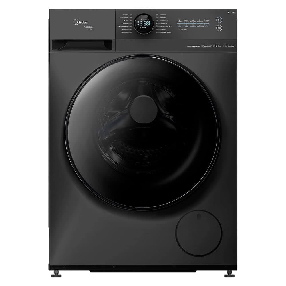 Lavadora Midea HealthGuard Smart 13kg Titanium 220V