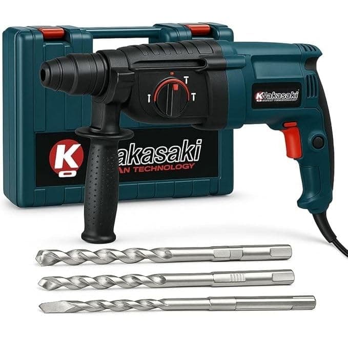 Martelete Furadeira 3KG 1000W Sds Plus Elétrico Azul (110 Volts)
