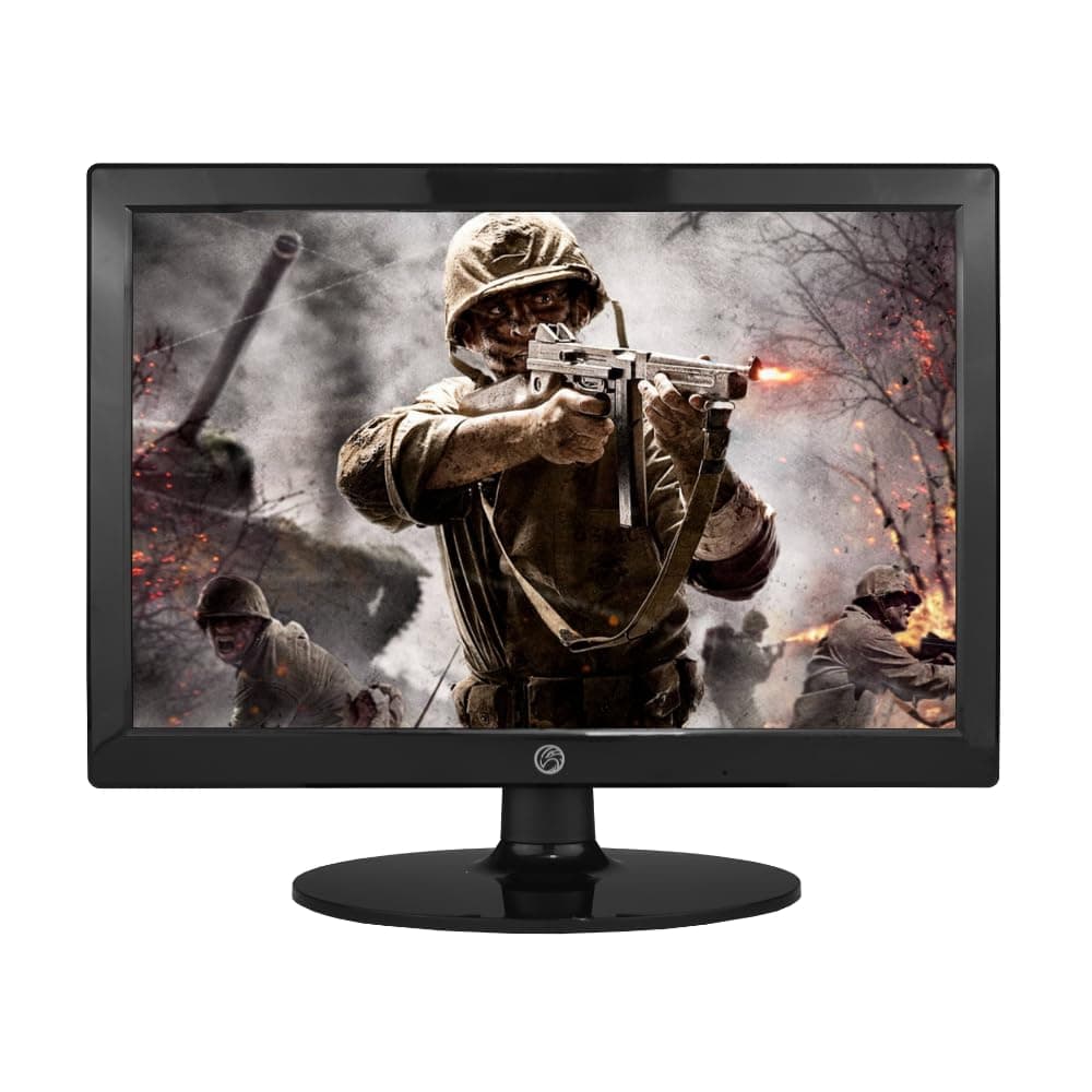 Monitor LED 15,4" BrazilPC 15BPC-KANR HDMI VGA Widescreen 60Hz Preto