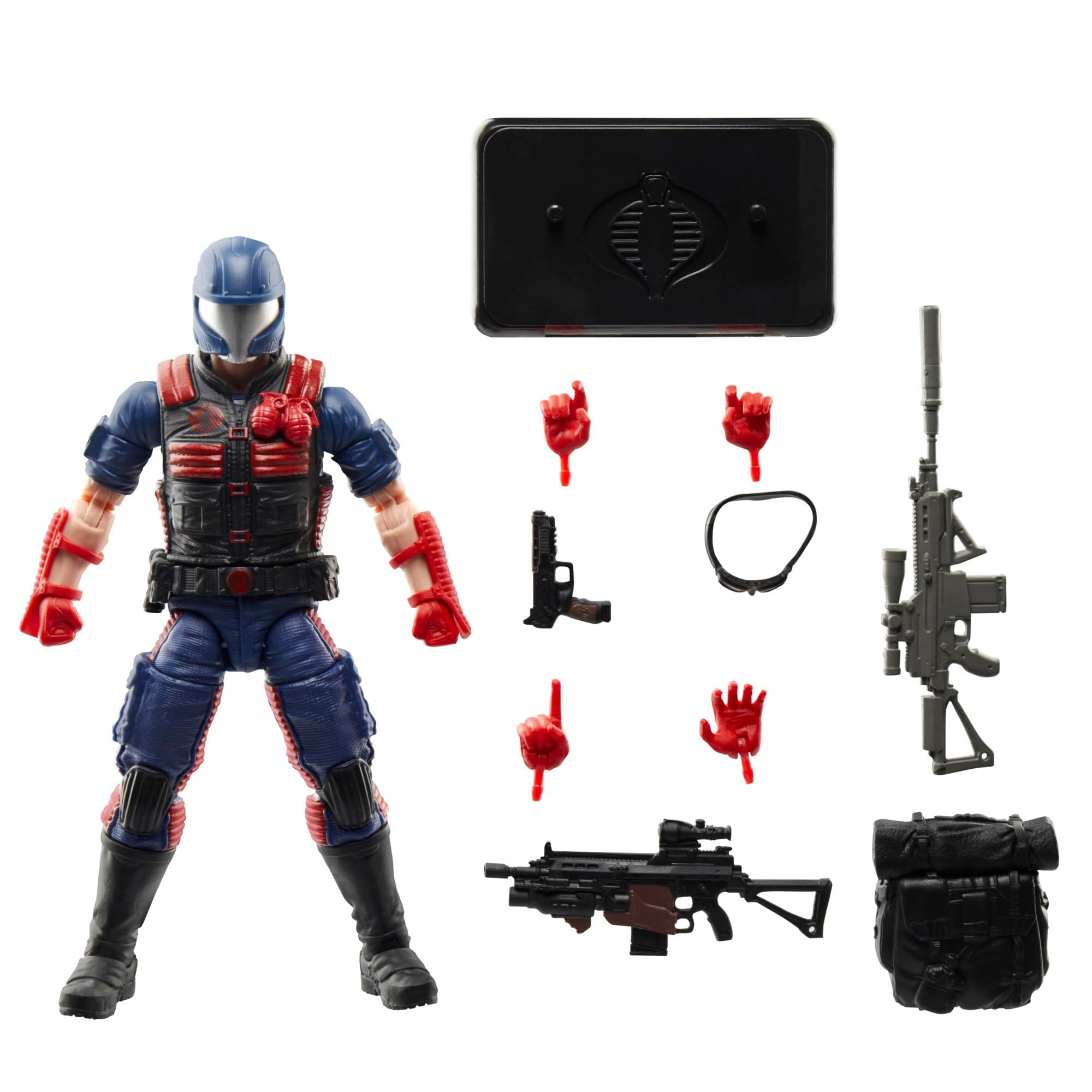 G.I. Joe Classified Series Retro Cardback, Cobra Viper Figura