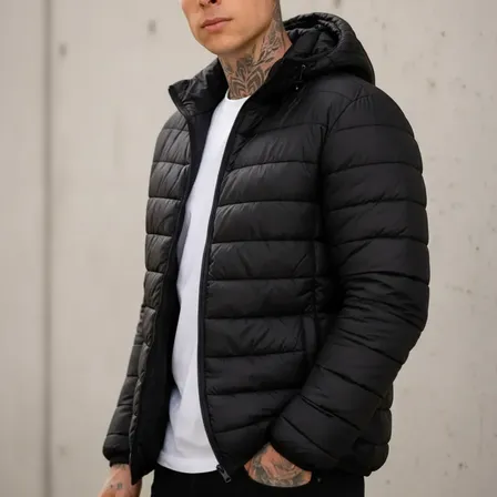 Jaqueta Puffer De Frio Intenso Blusa Impermeável Inverno