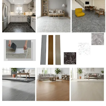 Piso Vinilico Auto-colante Chão Impermeável Caixa 5m²