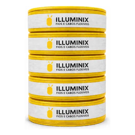 Cabo Flexivel 2,5mm Rolo Com 100 Metros 750v Fio Unipolar