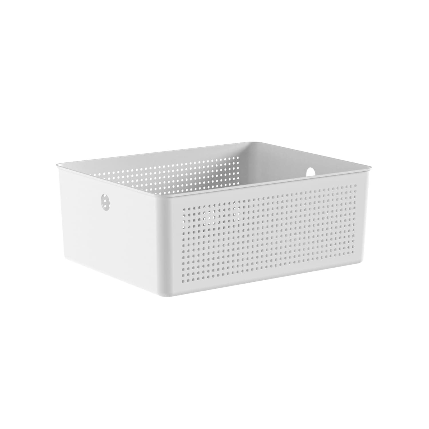Ou Cesto Organizador Multiuso Branco Linha Flow