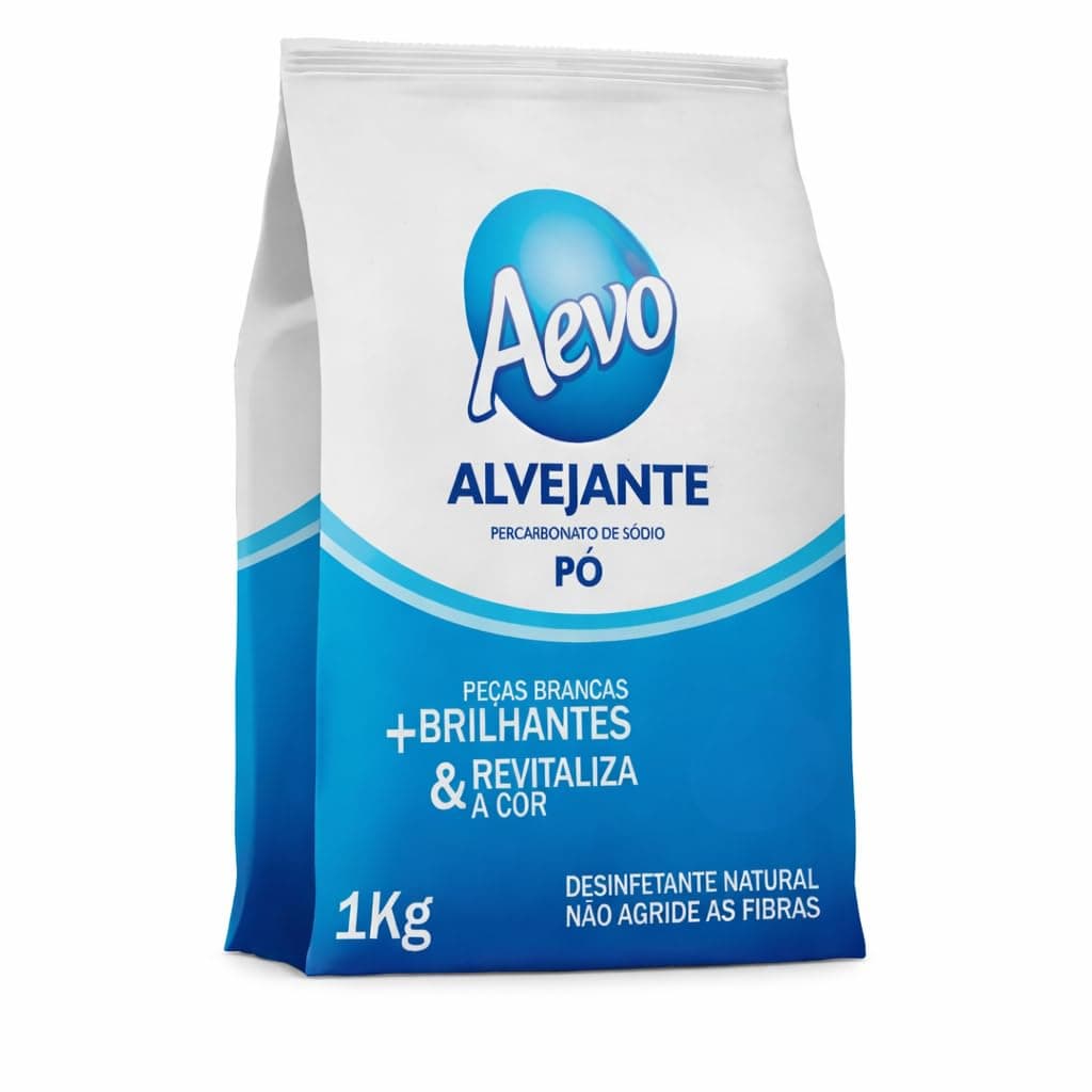 Percarbonato de Sódio Removedor de Manchas com Base de Percarbonato de Sódio e Multiuso de Limpeza Eficiente, Econômico Versátil para Lavanderia Limpeza Geral (Design Embalagem pode sofrer variações)
