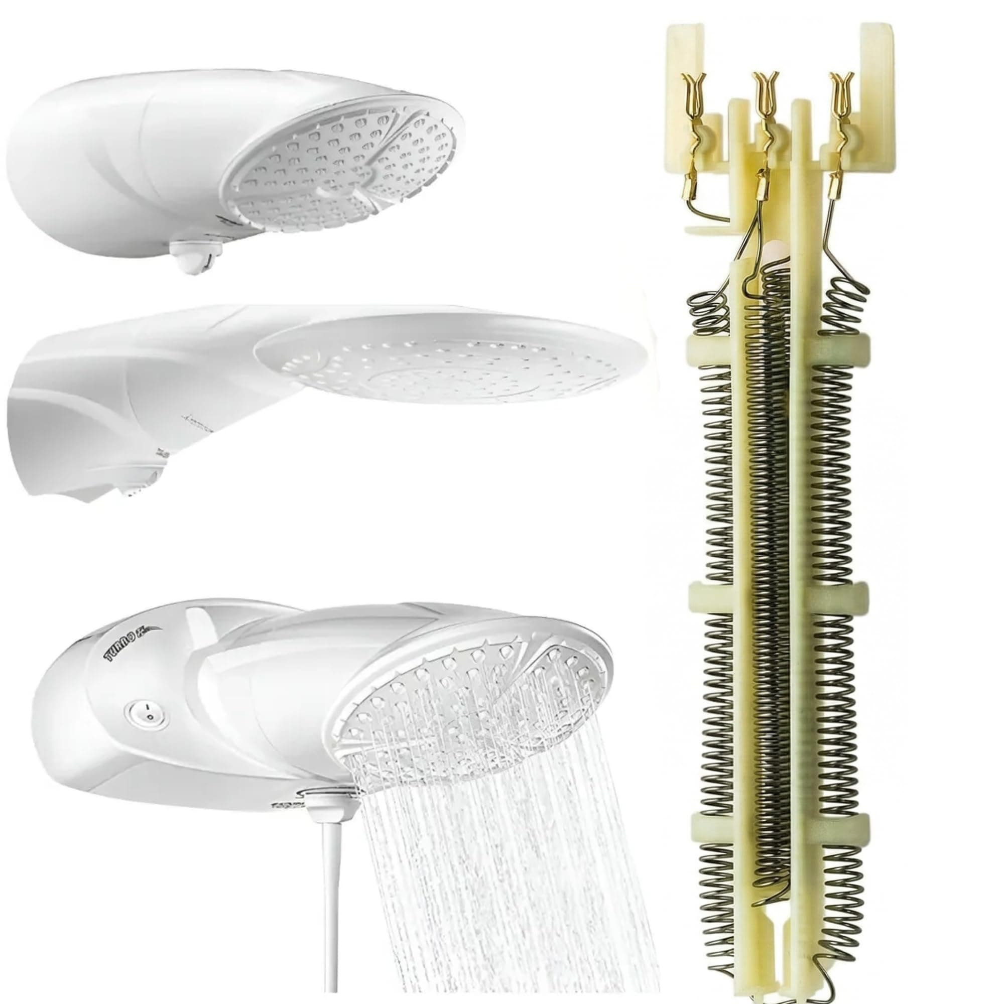 Resistência para Chuveiro Compatível Lorenzetti Advanced, Advanced Turbo Top Jet Top Jet Turbo, Multitemperaturas, 220V, 7500W, Durável e Eficiente